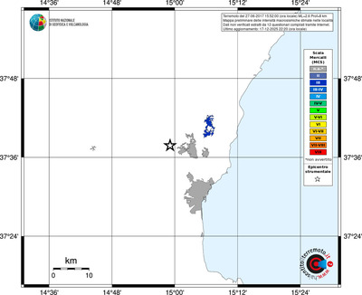 Mappa MCS - territori località