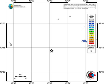 Mappa MCS - territori località