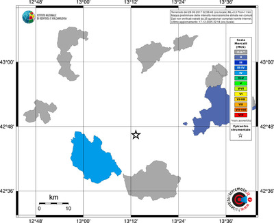 Mappa MCS - territori comuni