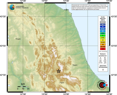 Mappa MCS - località