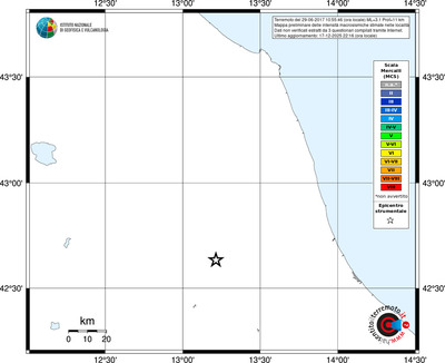 Mappa MCS - territori località