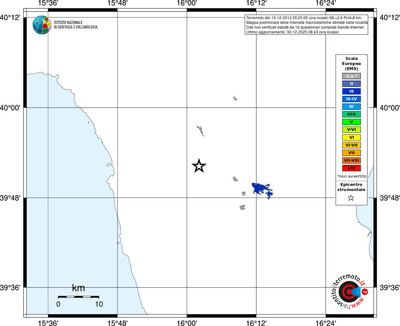Mappa EMS - territori località