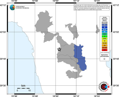Mappa MCS - territori comuni