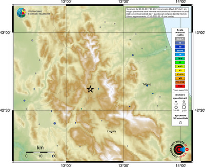 Mappa MCS - località