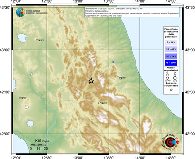 Mappa comuni con almeno 3 questionari