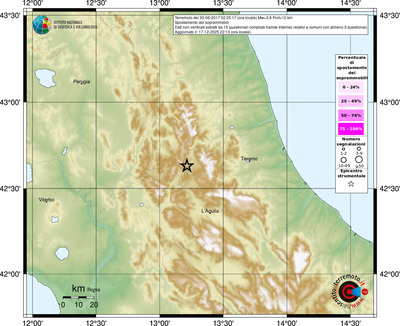 Mappa comuni con almeno 3 questionari