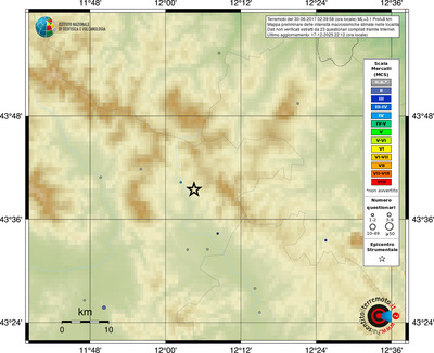Mappa MCS - località