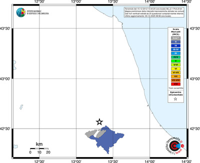 Mappa MCS - territori comuni