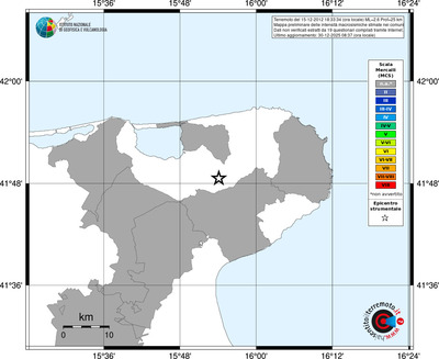 Mappa MCS - territori comuni