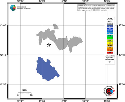 Mappa MCS - territori comuni