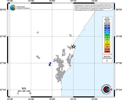 Mappa MCS - territori località