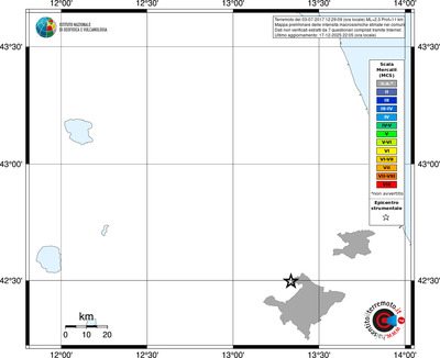 Mappa MCS - territori comuni