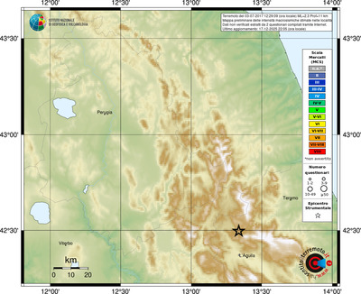 Mappa MCS - località