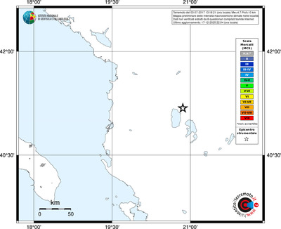 Mappa MCS - territori località
