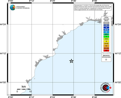 Mappa MCS - territori località