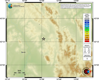 Mappa MCS - località