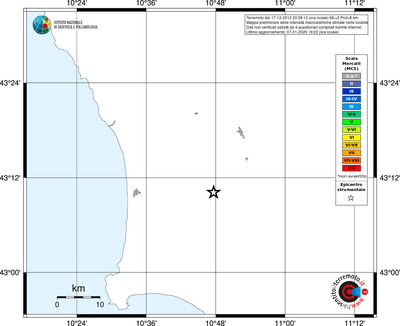 Mappa MCS - territori località
