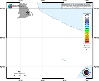 Mappa MCS - territori comuni