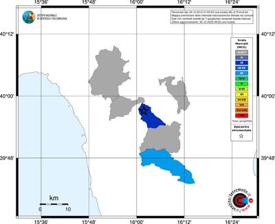 Mappa MCS - territori comuni