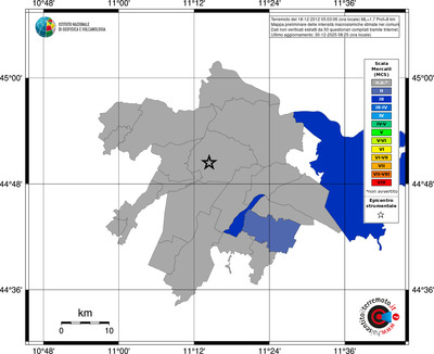 Mappa MCS - territori comuni