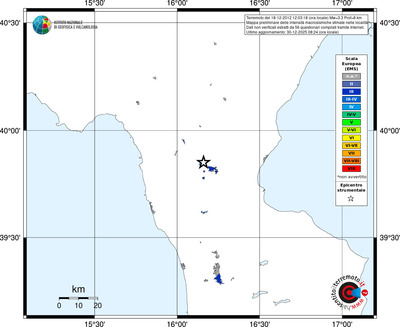 Mappa EMS - territori località
