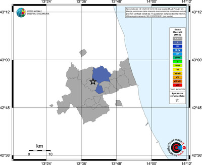 Mappa MCS - territori comuni