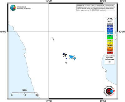 Mappa MCS - territori località