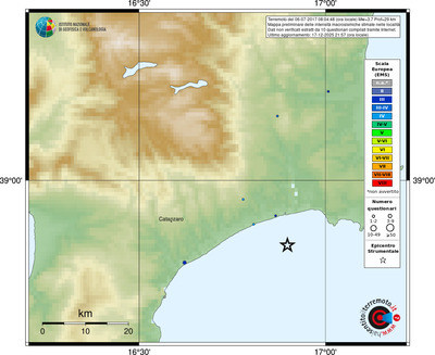 Mappa EMS - località