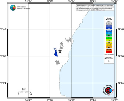 Mappa MCS - territori località