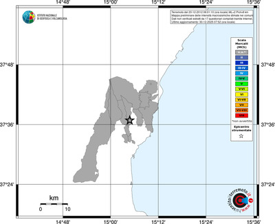 Mappa MCS - territori comuni