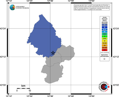 Mappa MCS - territori comuni