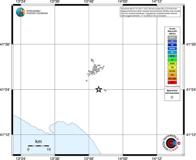 Mappa MCS - territori località