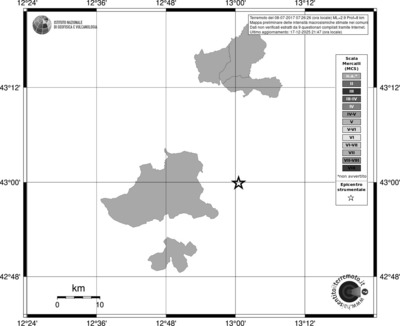 Mappa MCS - territori comuni