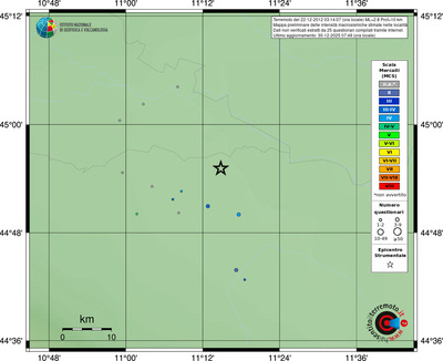 Mappa MCS - località