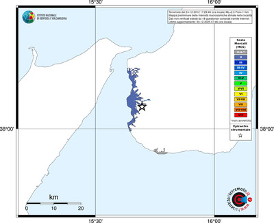 Mappa MCS - territori località