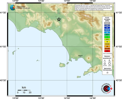 Mappa EMS - località