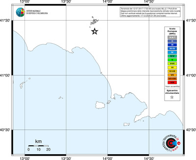 Mappa EMS - territori località