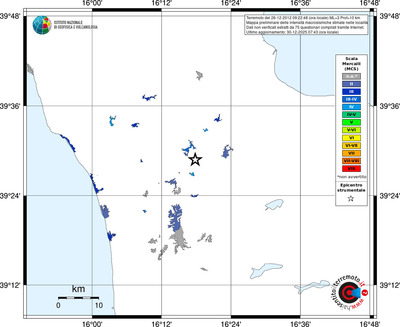 Mappa MCS - territori località