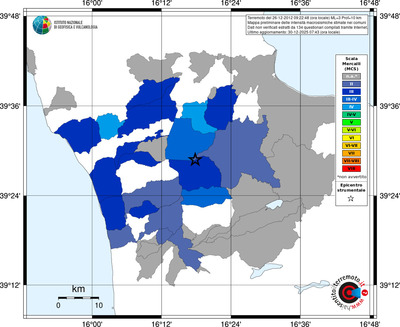Mappa MCS - territori comuni