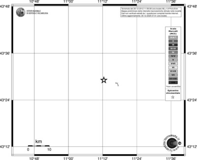 Mappa MCS - territori località