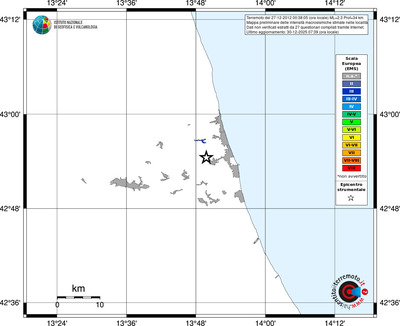 Mappa EMS - territori località