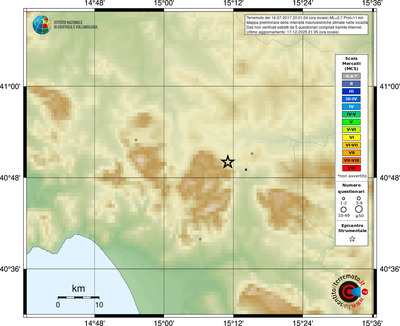 Mappa MCS - località