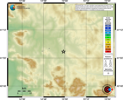 Mappa MCS - località