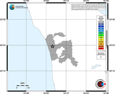 Mappa MCS - territori comuni