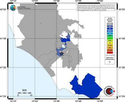 Mappa MCS - territori comuni