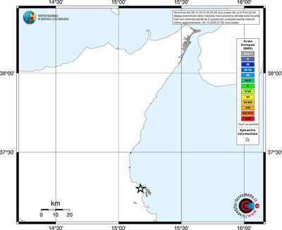 Mappa EMS - territori località