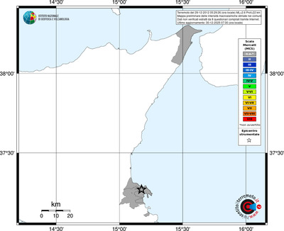 Mappa MCS - territori comuni