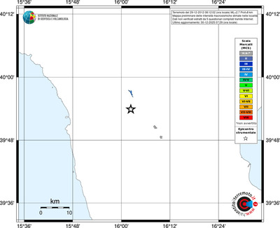 Mappa MCS - territori località