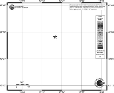 Mappa EMS - territori località