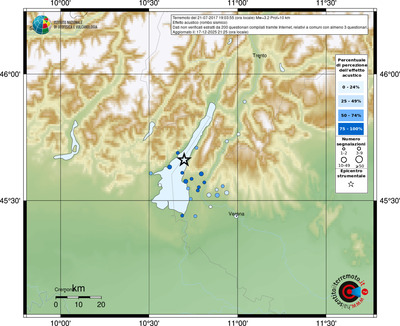 Mappa comuni con almeno 3 questionari